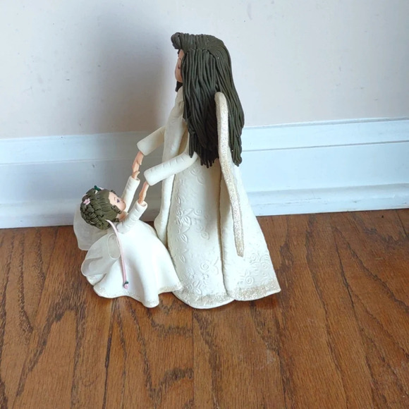 Kneeded Angels Cherished Moments Mother and Daughter Figurine - Picture 4 of 8